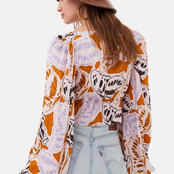 For Love And Lemon Esmeralda Crop Top - Picture 2 of 2